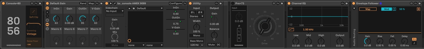 Pheek's Default Audio chain